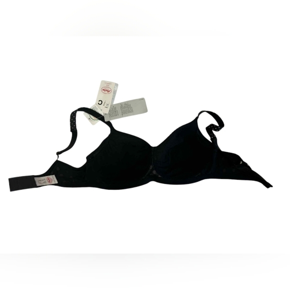 Anita NWT Paris Bra Black/Nude Polka Dot Soft Shell Size 34C - Picture 3 of 6